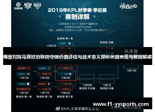 福登对阵马赛欧协联防守端价值评估与战术意义探析关键表现与数据解读